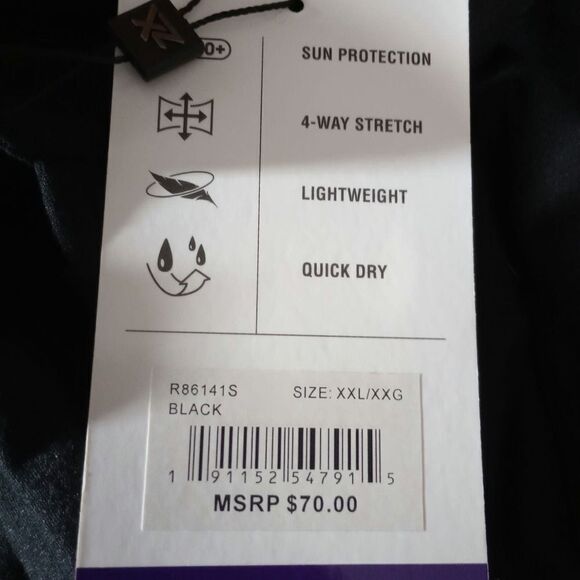 Zeroxposure Shirt Men's XXL Quick Dry Sun Protection - Picture 5 of 8